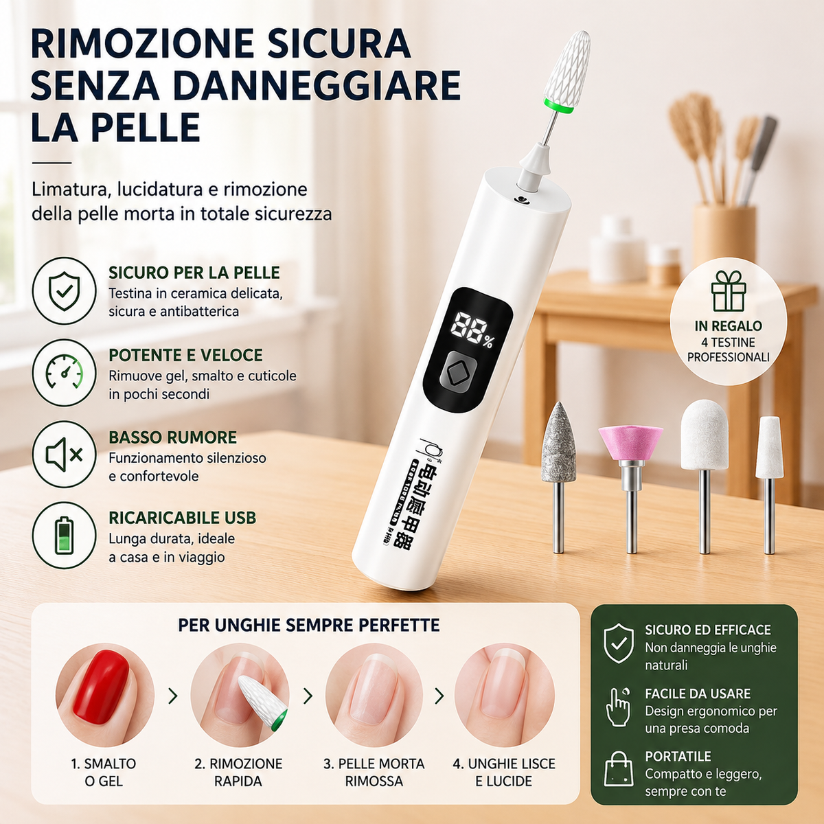 Sleen™ - Lima unghie elettrico